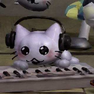 at the keyboard